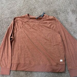 Vuori Women's Rust Crewneck Sweater